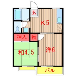 ニューハイツトキザキの物件間取画像